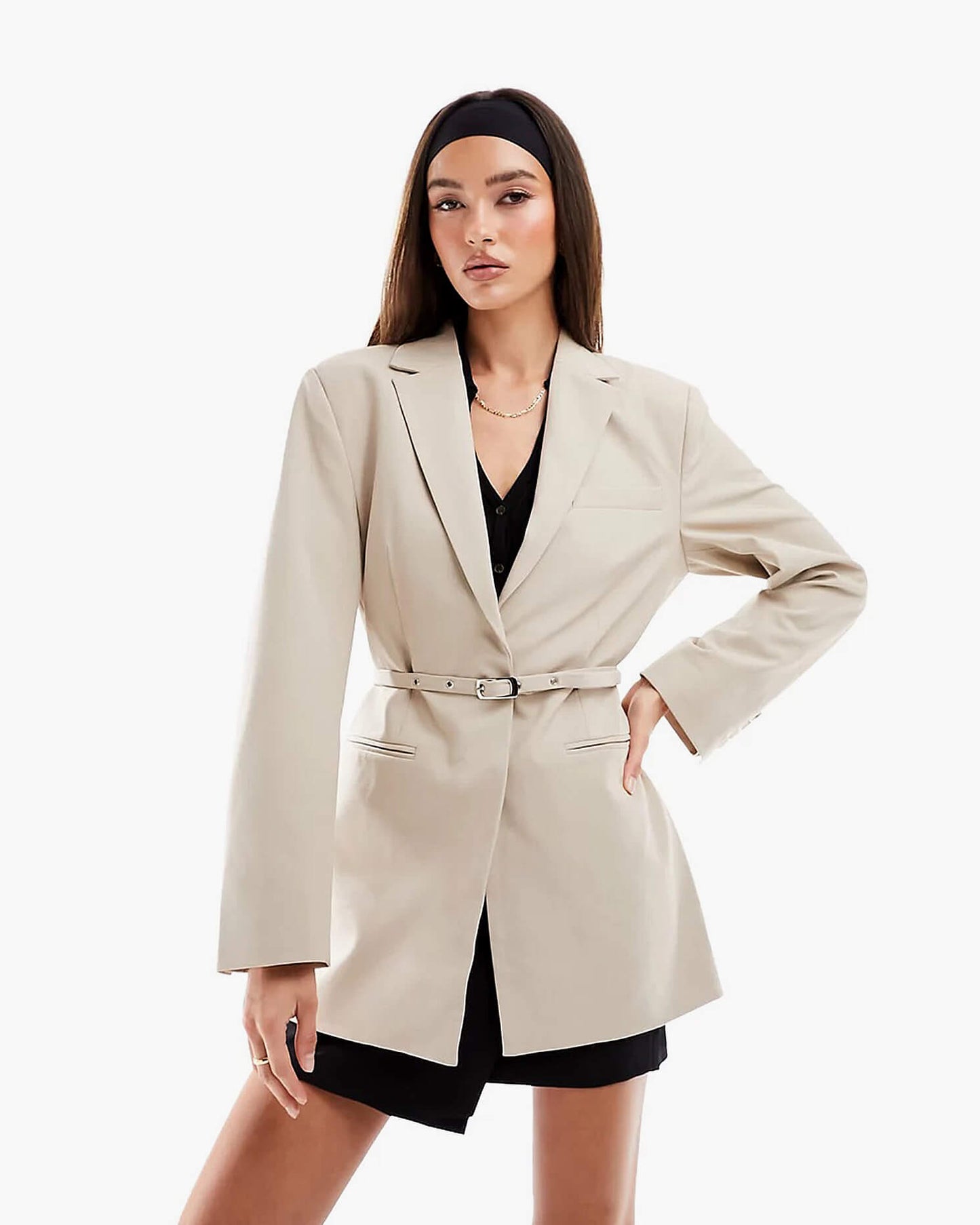 Black Professional Workwear Blazer