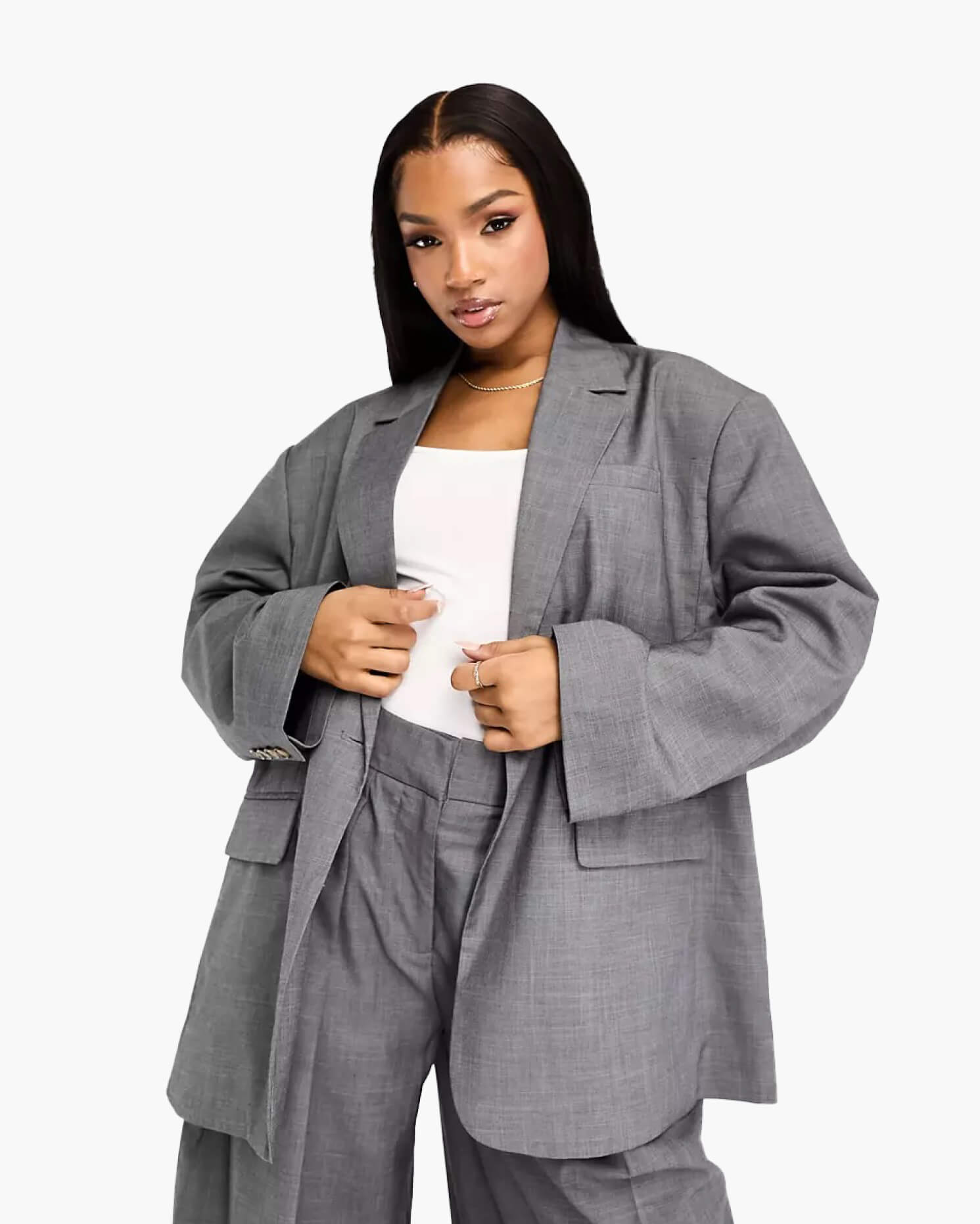 Grey Professional Pinnacle Workwear Blazer