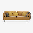 Golden Rod 111" Wide Symmetrical Modular Sectional