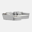 116" Wide Symmetrical Modular Sofa & Chaise